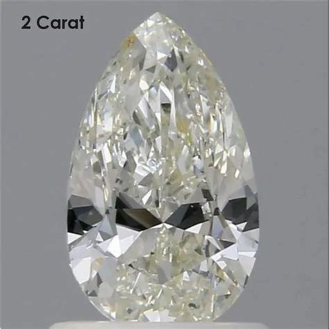 White 2 Carat Natural Diamond, For Jewelry, Size: 4mm at ₹ 40000/piece ...