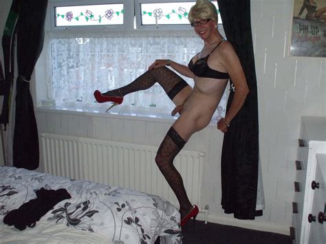 Miss Morecock A Mature Cd Loves To Show Her Stiff Clit For Your Enjoyment Photo