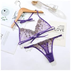 Jual Violetfire Set Bikini Wanita Transparan Sexy Bra Dan G String Big Jakarta Selatan
