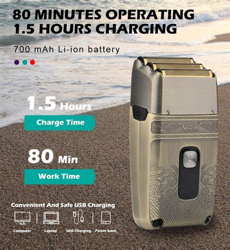 ماشین اصلاح وی جی آر مدل V-335 - وال مجید