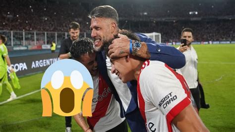 En River se sorprenden todos llegó como refuerzo pero Demichelis lo