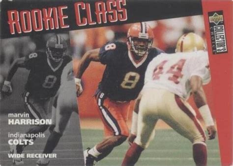 1996 Upper Deck Collector S Choice Rookie Class 15 Marvin Harrison