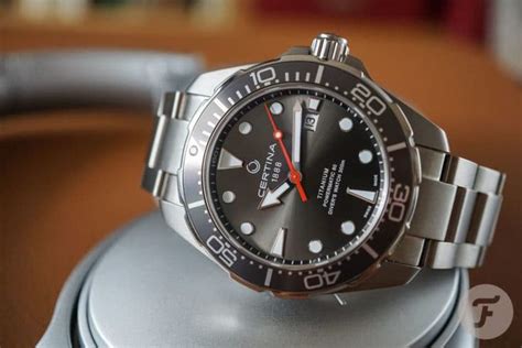 Hands On With The Certina Ds Action Diver Titanium Titanium Bracelet