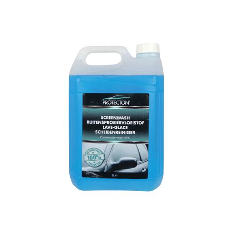 Protecton Windshield Washer Fluid Anti Freeze 40°c 5l Winpartseu