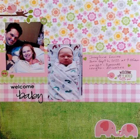 Welcome Baby Project Idea