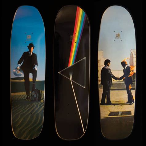 Tablas De Skate Con El Arte De Pink Floyd