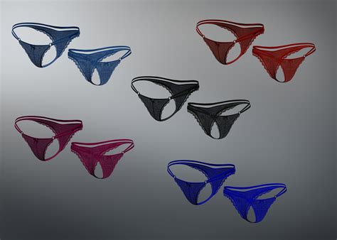 X Fashion Crow Lace Lingerie Bottoms For Genesis And Females Daz D