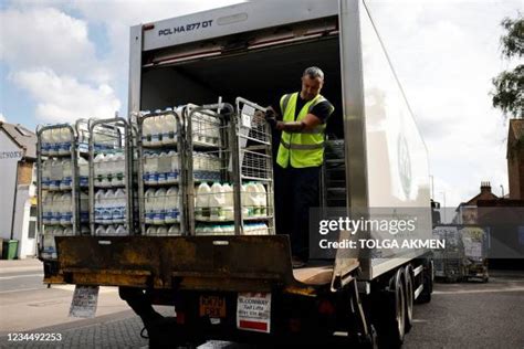 Milk Delivery Truck Photos And Premium High Res Pictures Getty Images