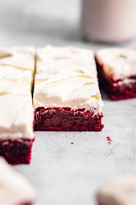 Fudgy Red Velvet Brownies Mikebakesnyc