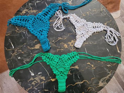 Crochet Bikini Bottom Pattern Crochet Lingerie Pattern Etsy