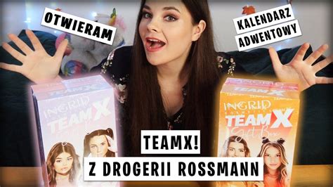 Otwieram Kalendarz Adwentowy Teamx Gift Box Z Drogerii Rossmann