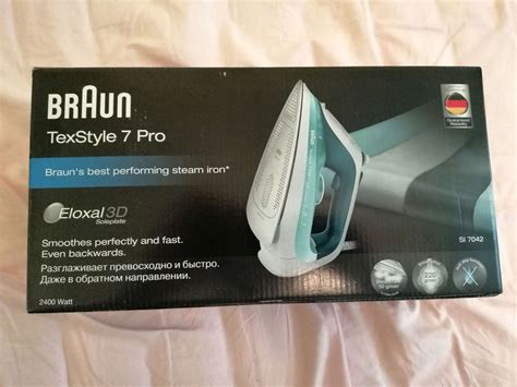 Утюг Braun SI7042GR 0127403000 — купить по низкой цене в интернет ...