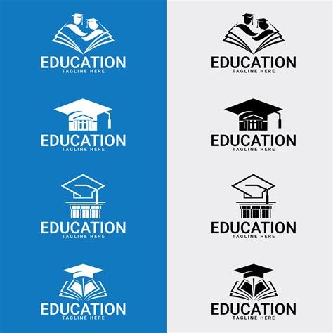 Education Logo Icon Design Suitable For Company Logo Print Digital