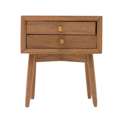 Mid Century Nightstand The Modern Dollhouse