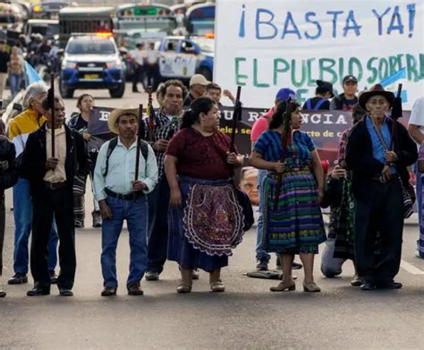 Tercer día de protestas en Guatemala El Día oficial