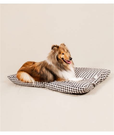 Funda Impermeable Cuadro Vichy Para Cama De Perro Grande