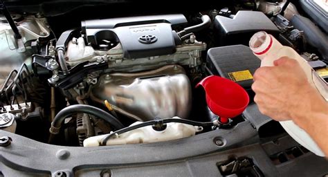 Замена антифриза в Toyota rav4