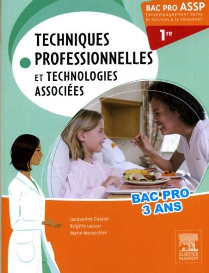 Livre Techniques Professionnelles Et Technologies Associees Bac Pro