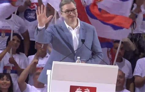 Počeo završni predizborni skup liste Aleksandar Vučić Niš sutra u