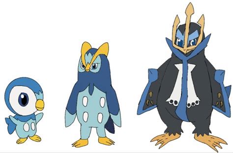 Piplup Evolutions Art By Ivant07 On Deviantart