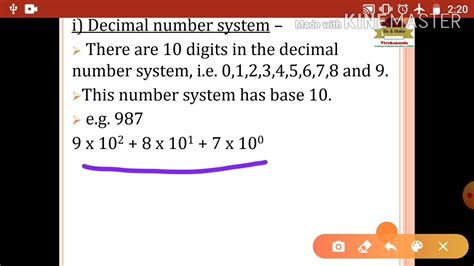 Class 7 Number System Introduction Part I Youtube