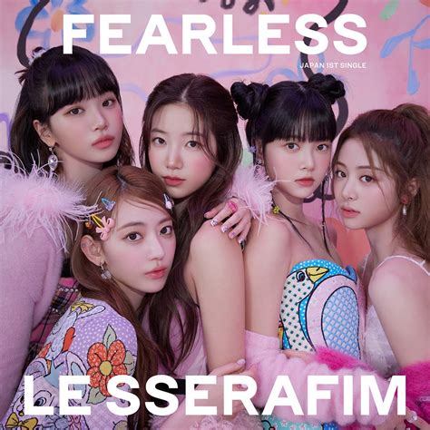 画像819 Le Sserafim、日本1stシングル「fearless」ジャケ写・初の日本オリジナル曲名公開 モデルプレス