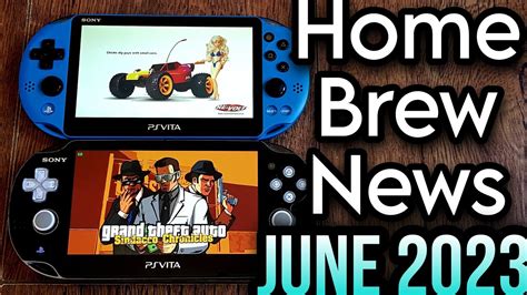 Ps Vita Homebrew News June 2023 YouTube