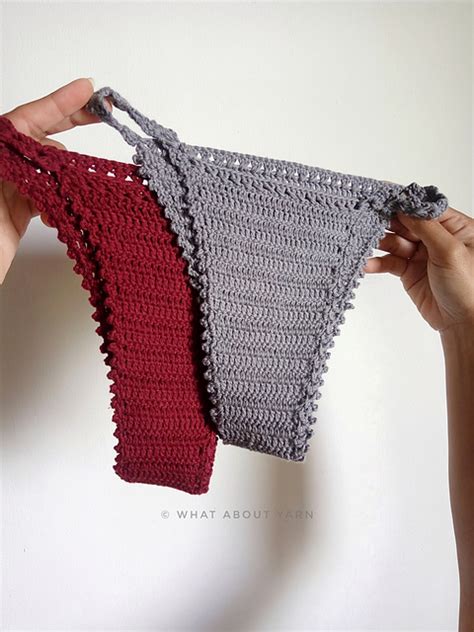 Ravelry Easy Like Sunday Bikini Bottom Pattern By What About Yarn