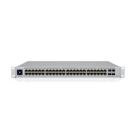 Ubiquiti UniFi Pro Layer 3 Managed PoE Switch (48-Port 25G SFP28 + 8x 100G QSFP28 Core) with 5-Year 24x7 Enterprise Support [RACK-MNT] (USW-PRO-48Y-8C-5YR-RACK-MNT)