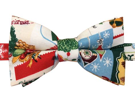 Christmas Bow Ties Unique Handmade Christmas Design Bow Ties