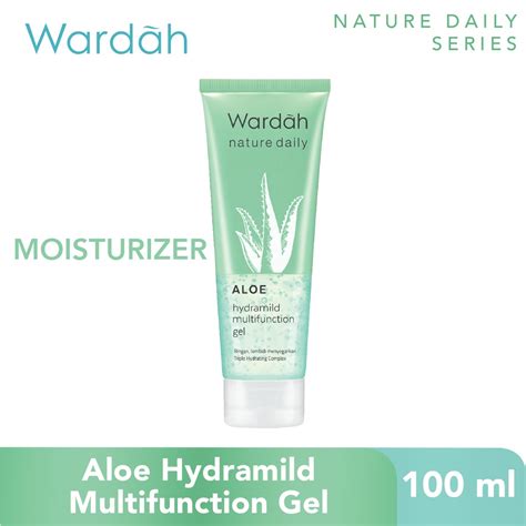 Jual Wardah Nature Daily Aloe Hydramild Multifunction Gel Ml