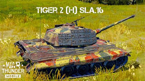 Plantoon Tiger H Sla Power Unlimited War Thunder Mobile