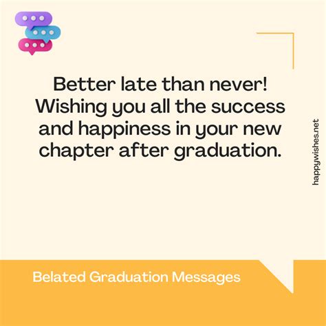 192 Belated Graduation Wishes
