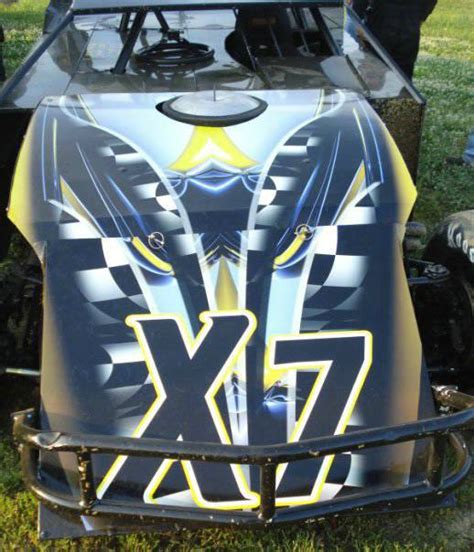 jeremy lewis dirt modified  wrap racinggraphicscom