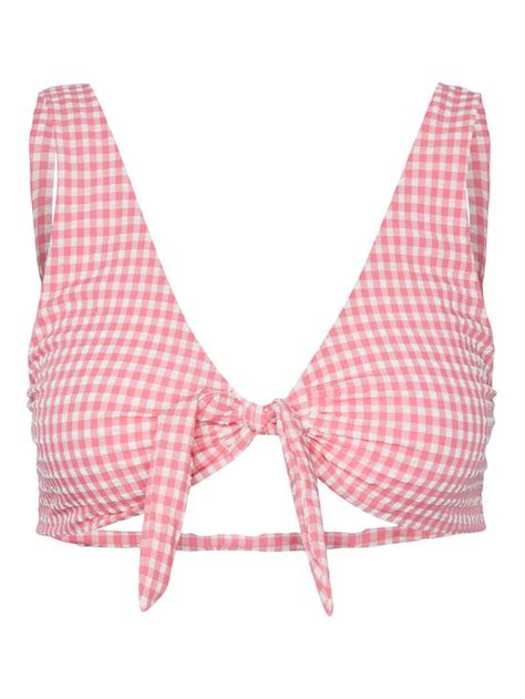 Pieces Bikini Partea De Sus Roz Modivo Ro