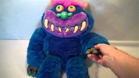 2001 Tcfc American Greetings Talking My Pet Monster Plush Toy Doll