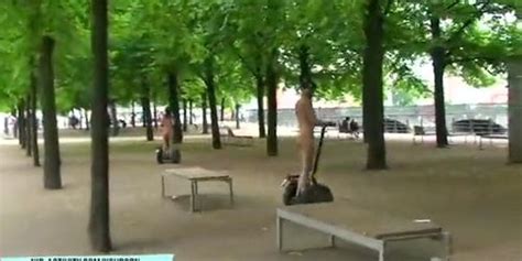 Hot Blonde Sandra Naked On Public Streets Tnaflix