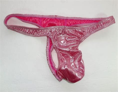 K G Hot Sexy Mens Skimpy Pouch Thong Shiny Metallic Dots Foiled Ebay
