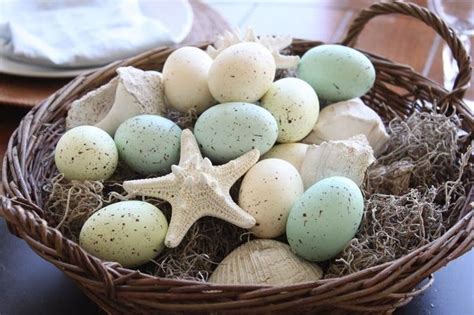 Pinterest Seasideinspired Coastal Easter Decor