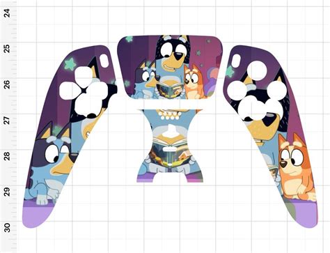 Bluey Ps5 Controller Skin Rbluey
