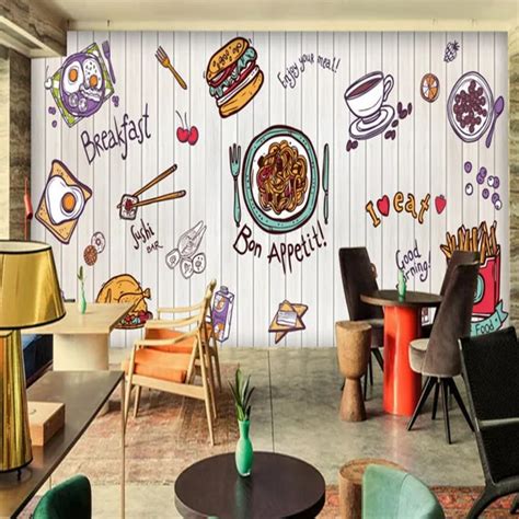 wallpaper makanan cafe  unik