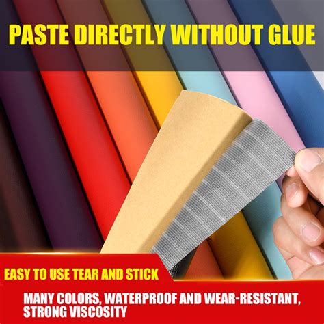 Leather Self Adhesive Sofa Patch Sticker Leatherrepair Non Ironing Pvc