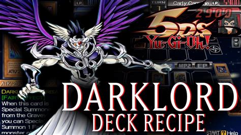 Darklord Deck Dark Monster Deck Yu Gi Oh D S Tag Force Youtube