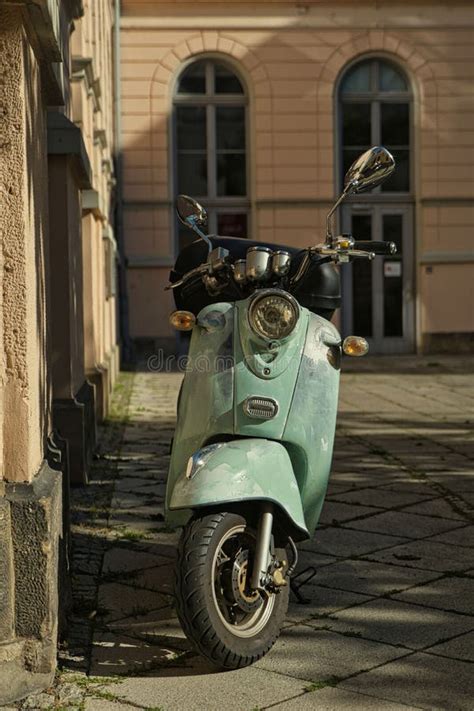 Green Vespa