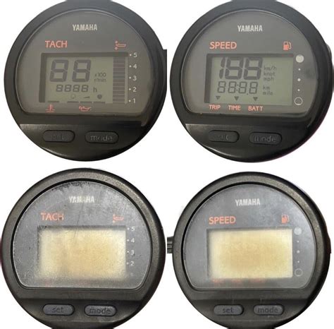 Yamaha Outboard Gauge Lcd Repair Service Y Speed Tach Fuel Management