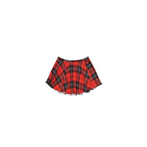 Fuck Off Skater Skirt Plaid S M Clothes Photopoint