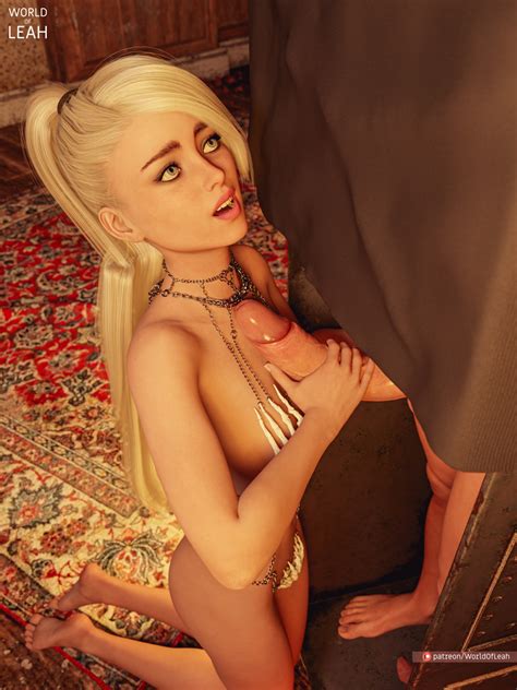 Worshiping His Cock By Worldofleah Hentai Foundry