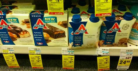 Atkins Bars, Snacks & Shakes Just $1.12 Each