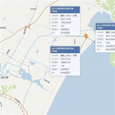 长三角区域挂牌16宗涉宅地，总起价249亿，体量11309万方沛县