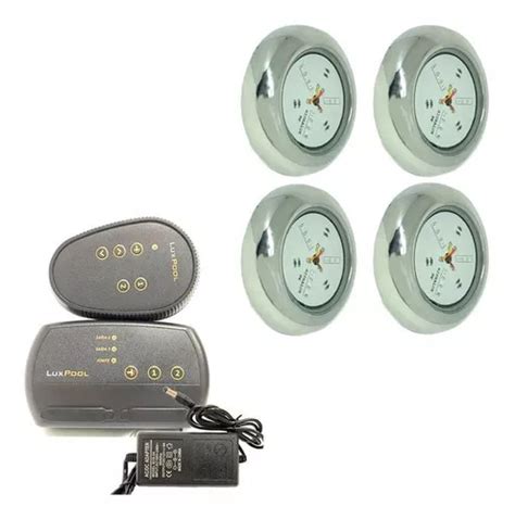 Kit De Reflectores Led Para Piscina Rgb W Inox Compact Center V